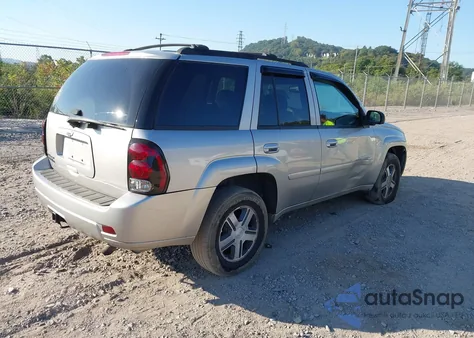 2007 Chevrolet Trailblazer Lt из США, поврежденный, VIN 1GNDT13S072274963